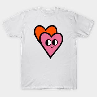 Heart With Face T-Shirt